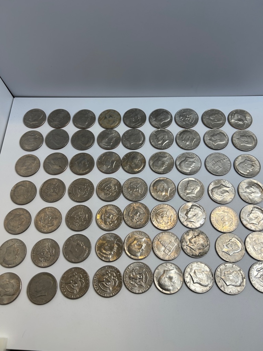 Large Estate Sale Kennedy Half Dollars Coin Lot Face Value $31.5 Coin Collection